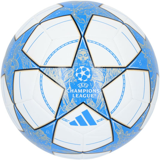 Franco Mastantuono Real Madrid Autographed 2025 UCL Soccer Ball