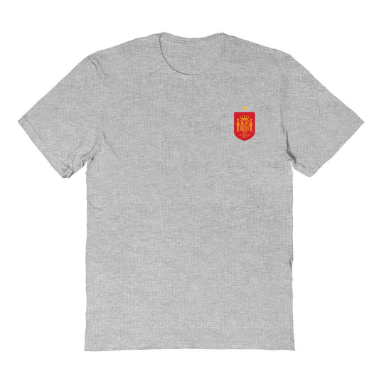 Spain National Team Vive La Fete Women's Impressions Artwork Fitted T-Shirt for sale - Gray