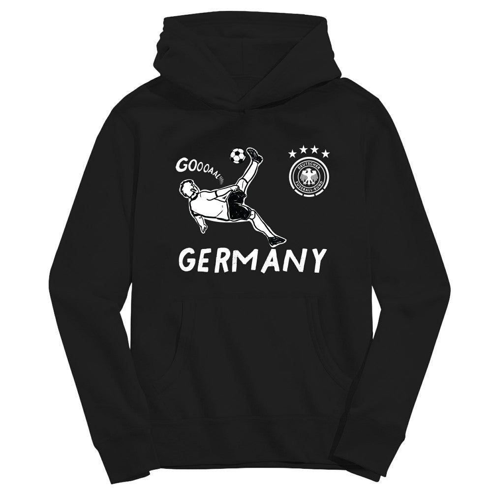 Germany National Team Vive La Fete Youth Chilena Style Hoodie for sale - Black