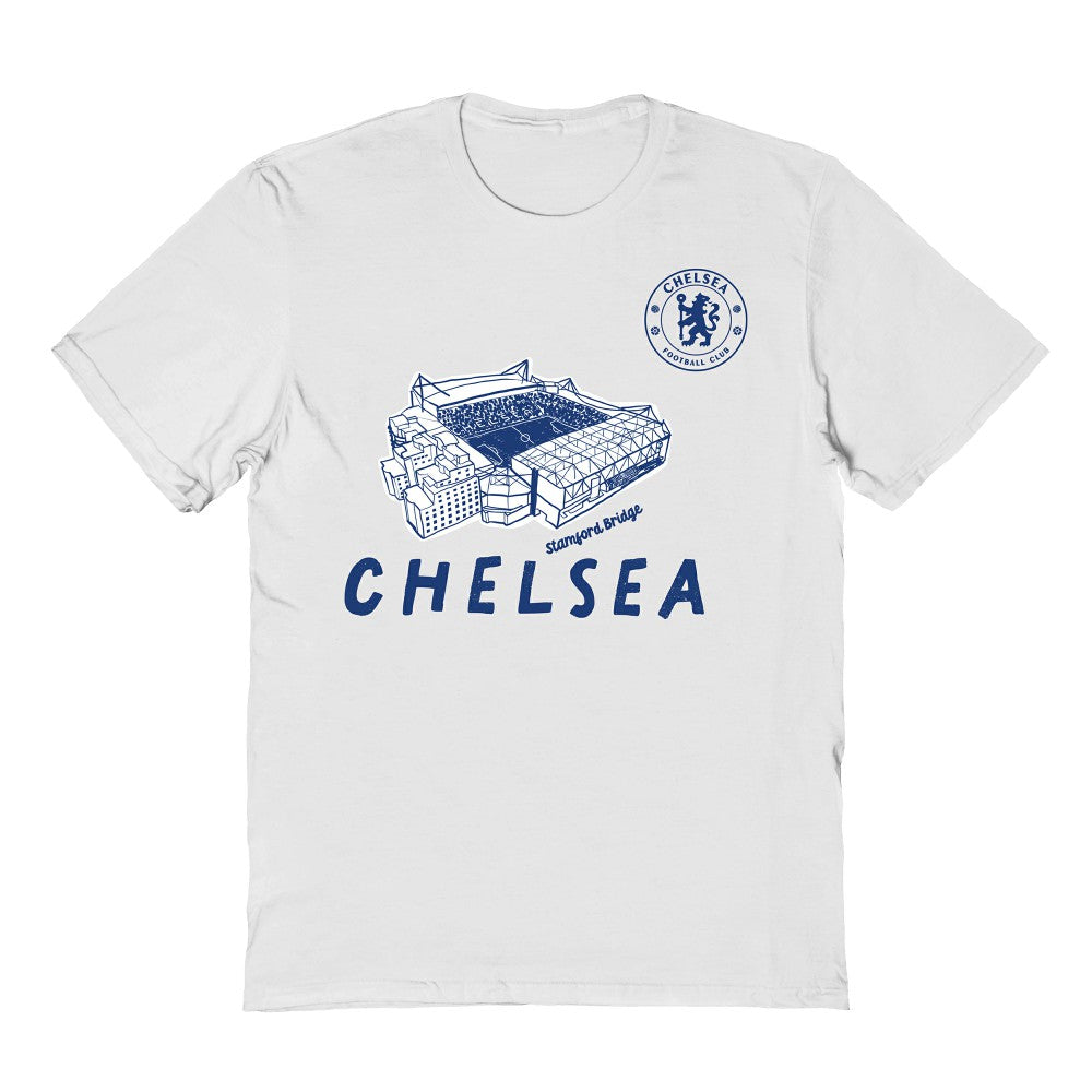 Chelsea Vive La Fete Youth Chilena Style T-Shirt on sale - White