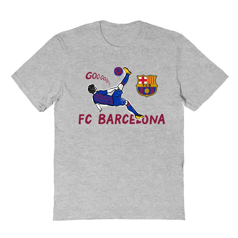 Barcelona Vive La Fete Toddler Chilena Style T-Shirt on sale - Gray