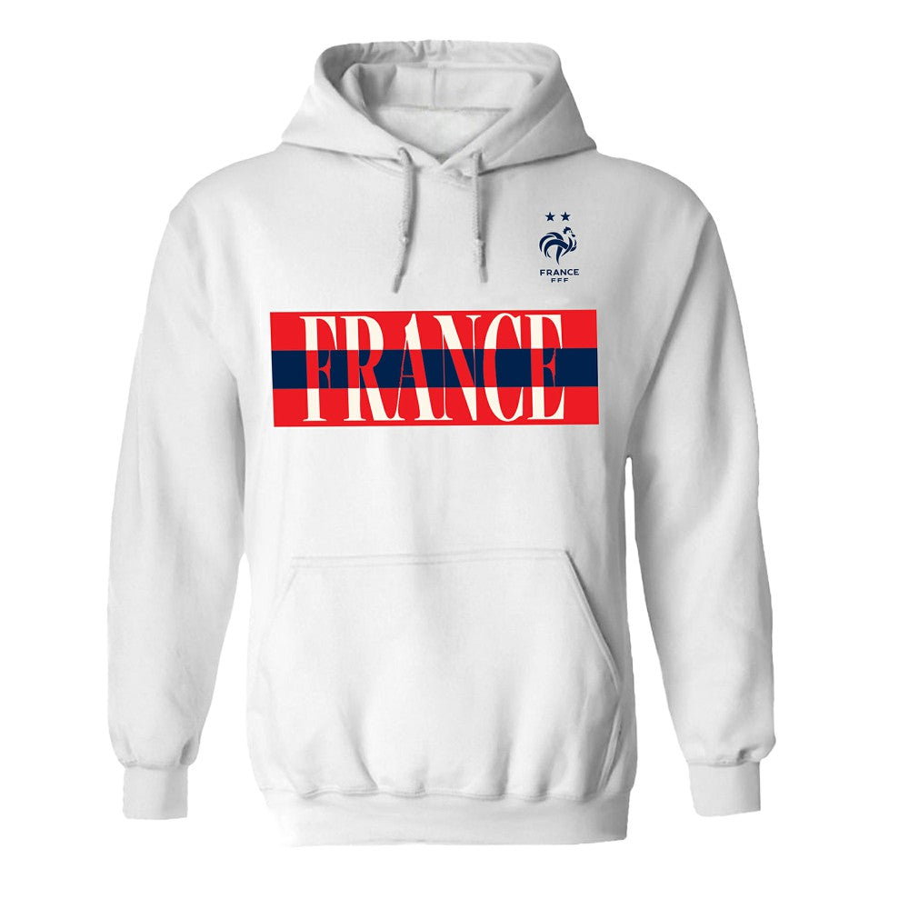 France National Team Vive La Fete Women's Hoodie for sale - White