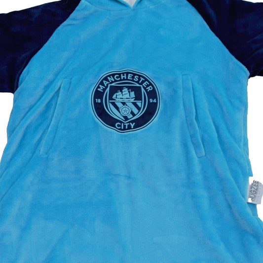 Manchester City Youth Character World Hugzee Hoodie Discount - Blue