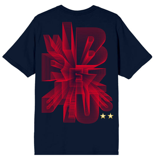 France National Team Vibrez Blues T-Shirt for sale - Navy