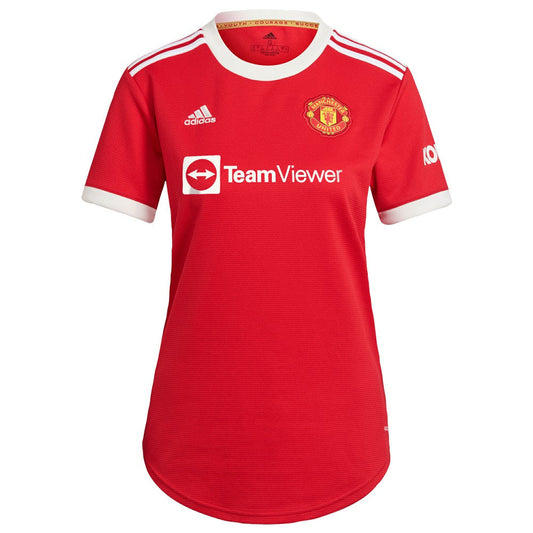 Facundo Pellistri Manchester United Women's 2021/22 Home Replica Player Jersey Discount - Red