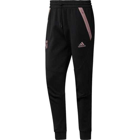Real Madrid Travel Pants Discount - Black