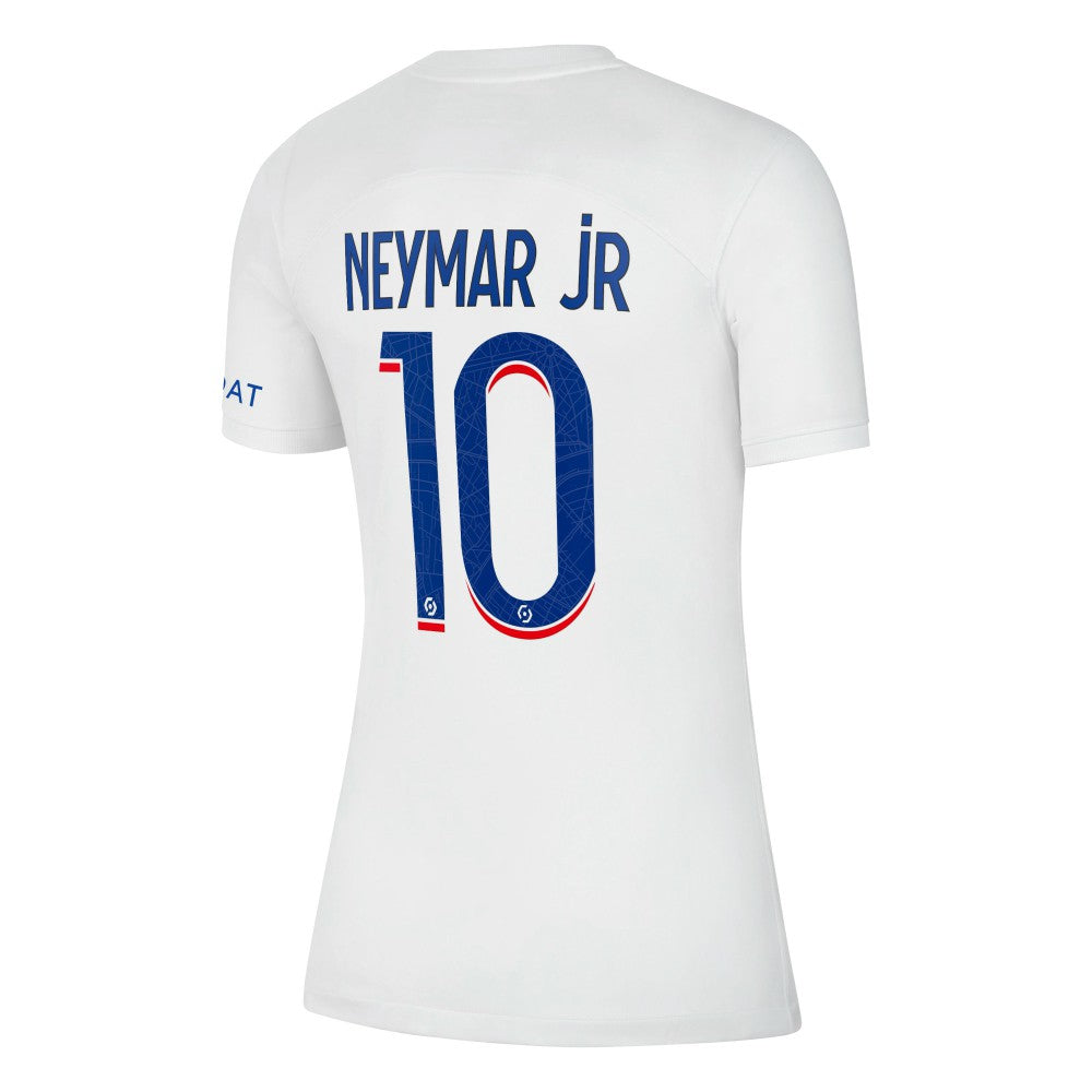 Neymar Jr. Paris Saint-Germain Women's 2022/23 Third Breathe Stadium Replica Player Jersey on sale - White