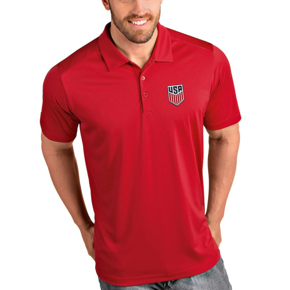 USMNT Antigua Tribute Polo for sale - Red