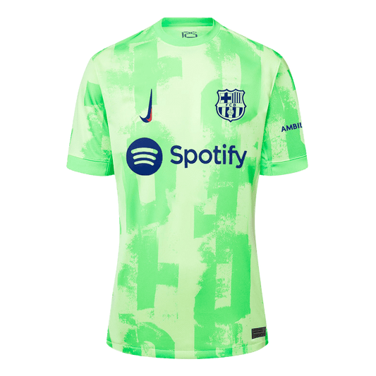 LAMINE YAMAL #19 Barcelona Third Jersey - UCL Font