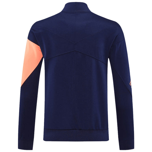 Barcelona Anthem Jacket Navy&Orange 2025/26