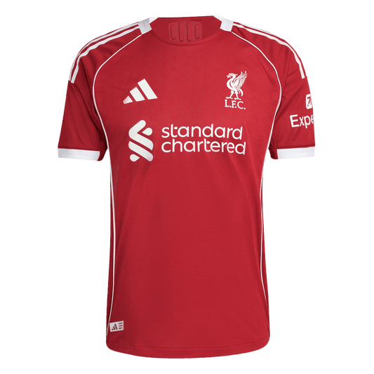 GAKPO #18 Liverpool Home Match Jersey Player Version 2025/26