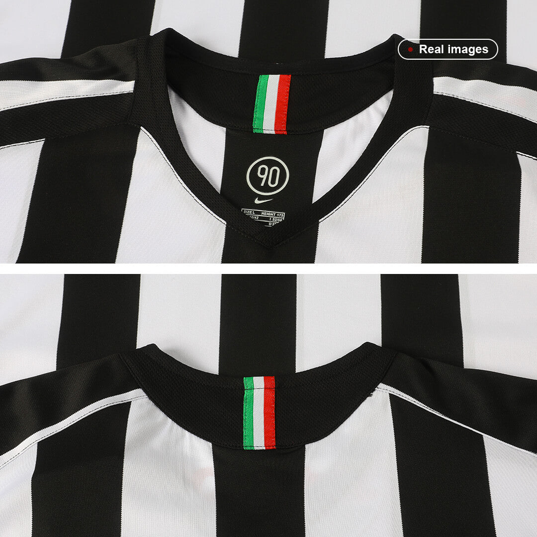 Del Piero #10 Retro Juventus Home Jersey 2005/06