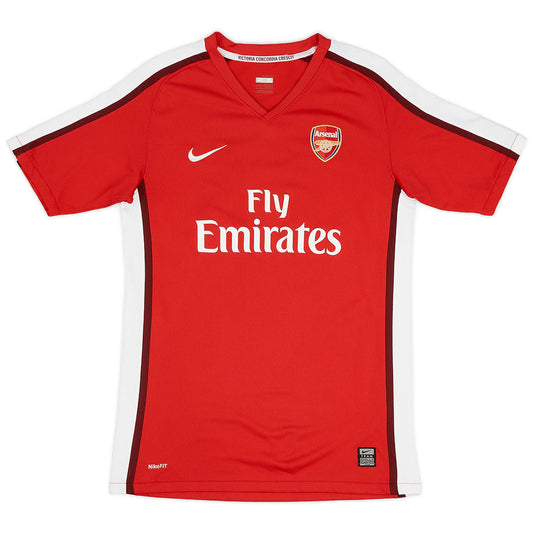 v.Persie #11 Retro Arsenal Home Jersey 2008/10