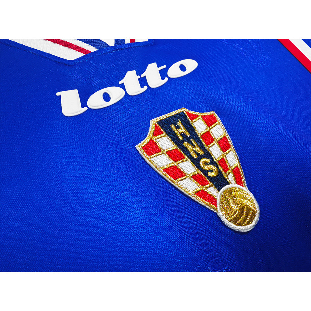 Šuker #9 Retro Croatia Away Jersey World Cup 1998
