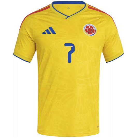 Luis Díaz #7 Colombia Home Jersey World Cup 2026