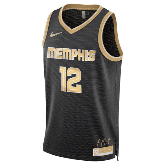 Unisex Memphis Grizzlies Grizzlies Ja Morant #12 White Swingman Jersey - Association Edition