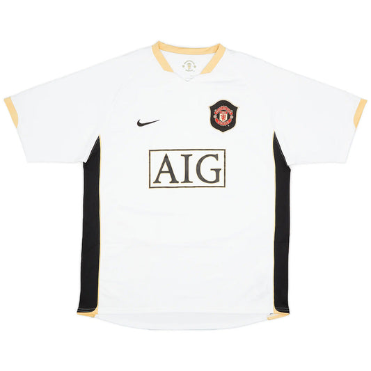 Rooney #8 Retro Manchester United Away Jersey 2006/08