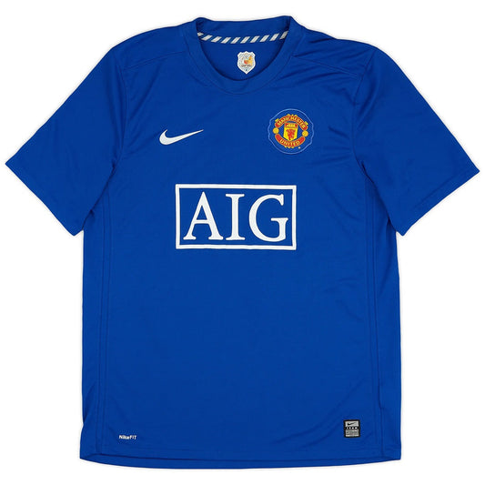 Ronaldo #7 Retro Manchester United Third Jersey 2008/09