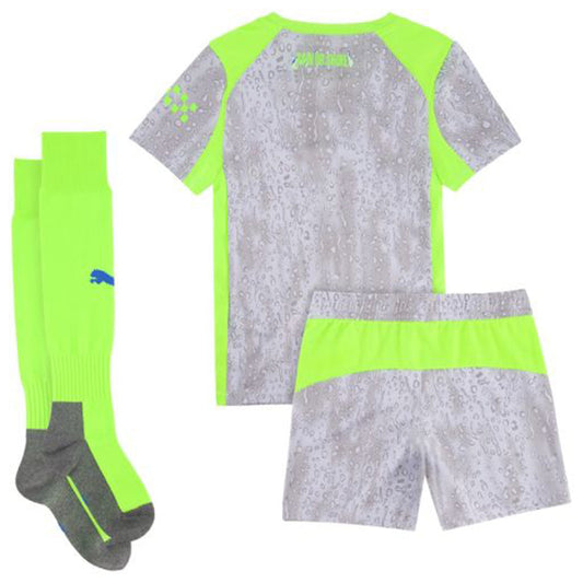 Kids Manchester City Third Jersey Full Kit 2025/26