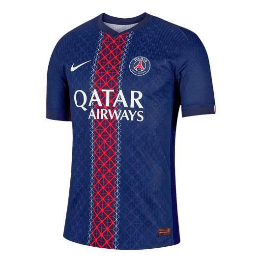 KVARATSKHELIA #7 PSG Home Match Jersey Player Version 2025/26