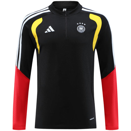 Kids Germany Zipper Sweatshirt Kit(Top+Pants) Black 2026