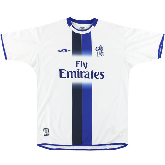 Gudjohnsen #22 Retro Chelsea Away Jersey 2003/05