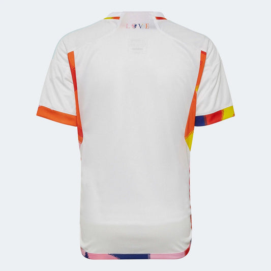 2022-23 Belgium Youth Away Soccer Jersey