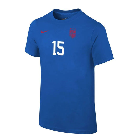 2023-24 USA Youth 4-Star Rapinoe 15 Tee