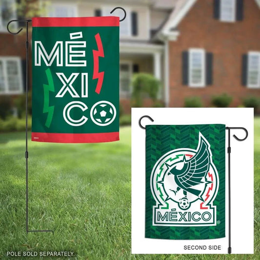 Mexico National Soccer Team 2-Sided Garden Flag 12.5" x 18"