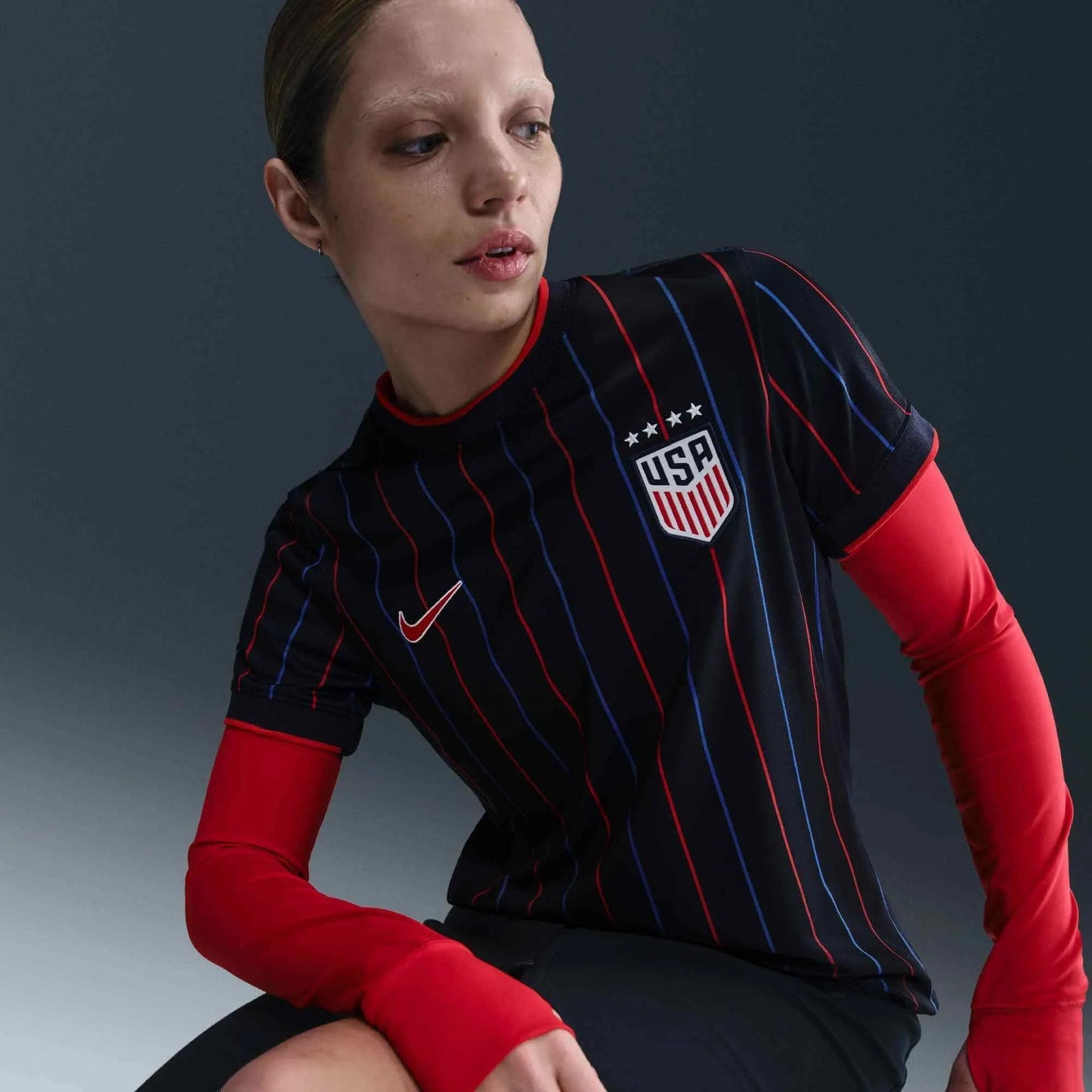 2025 USA Women's 4-Star Stadium Away Soccer Jersey