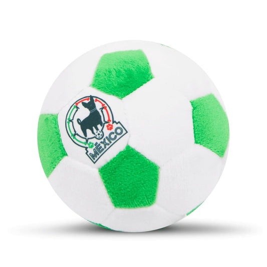Floofball Mexico Plush Soccer Ball - Dog Toy