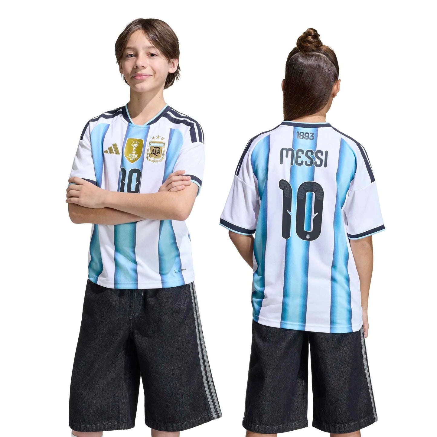 2026 Argentina Youth Stadium Home Messi #10 Soccer Jersey
