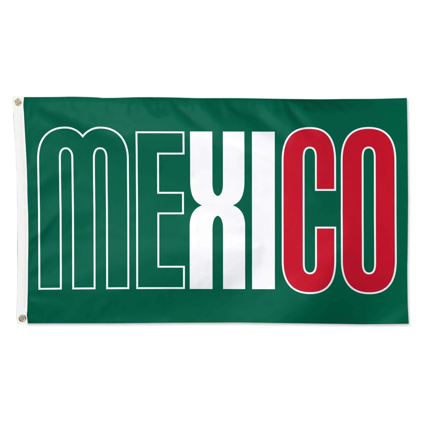 Mexico Deluxe CLRS Flag (3'x5')
