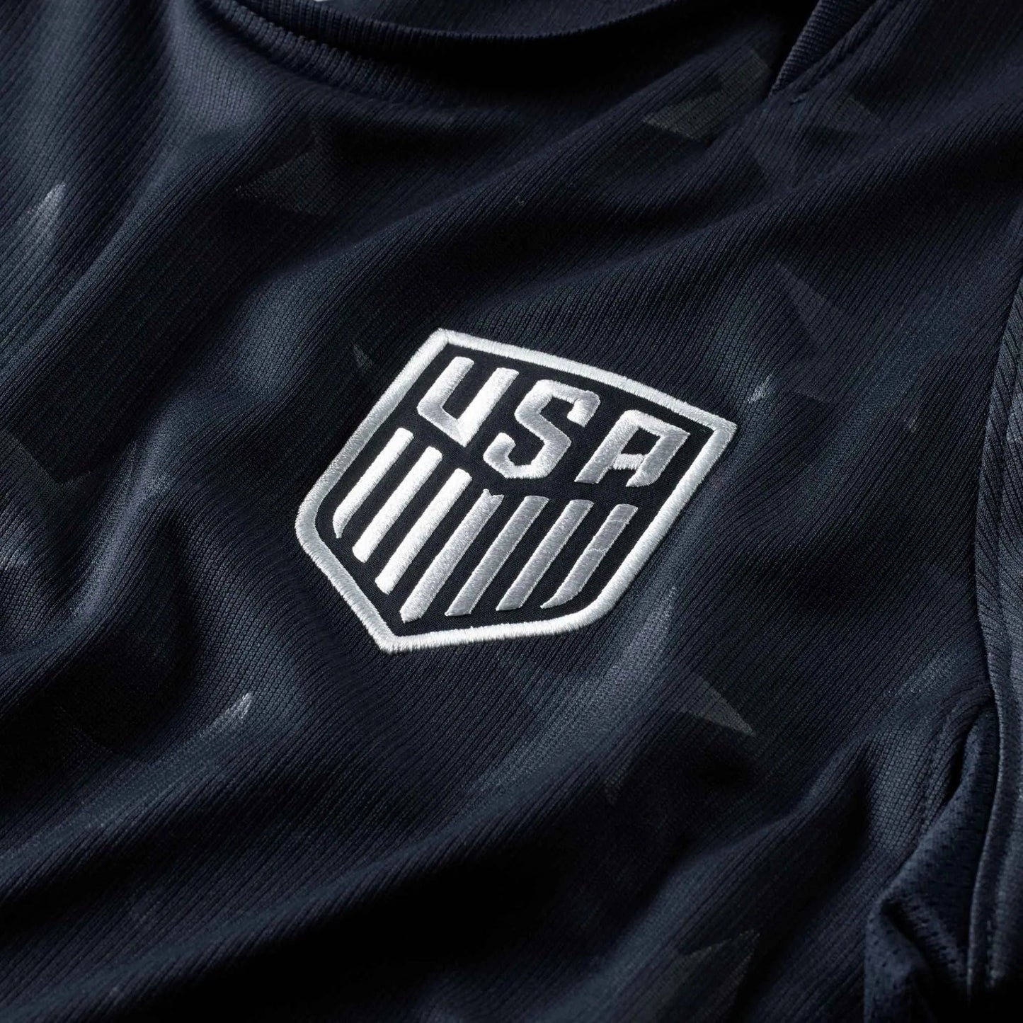 2026-27 USMNT Women's Stadium Away Soccer Jersey Dark Obsidian/Pure Platinum