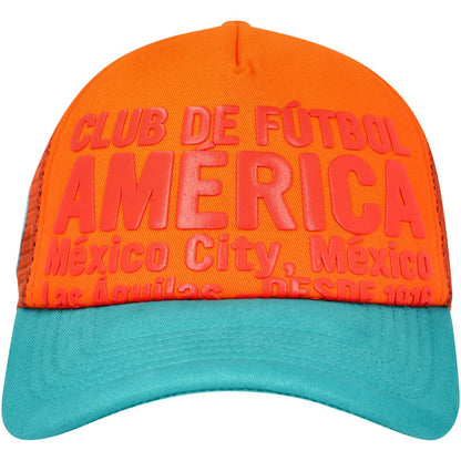 Club America Club Gold Adjustable Hat Discount - Orange
