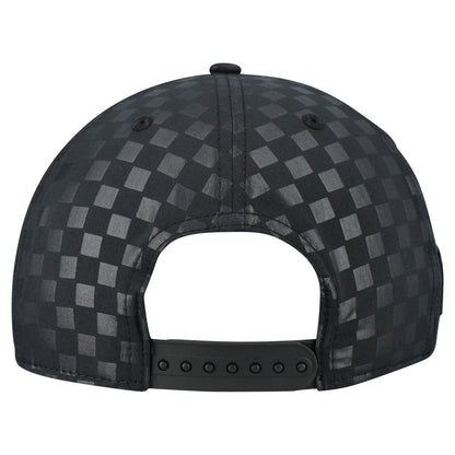 Juventus Checkmate A-Frame Adjustable Hat Discount - Black