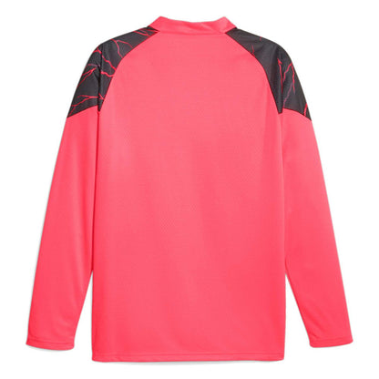 Manchester City 2023/24 Quarter-Zip Training Top Discount - Red