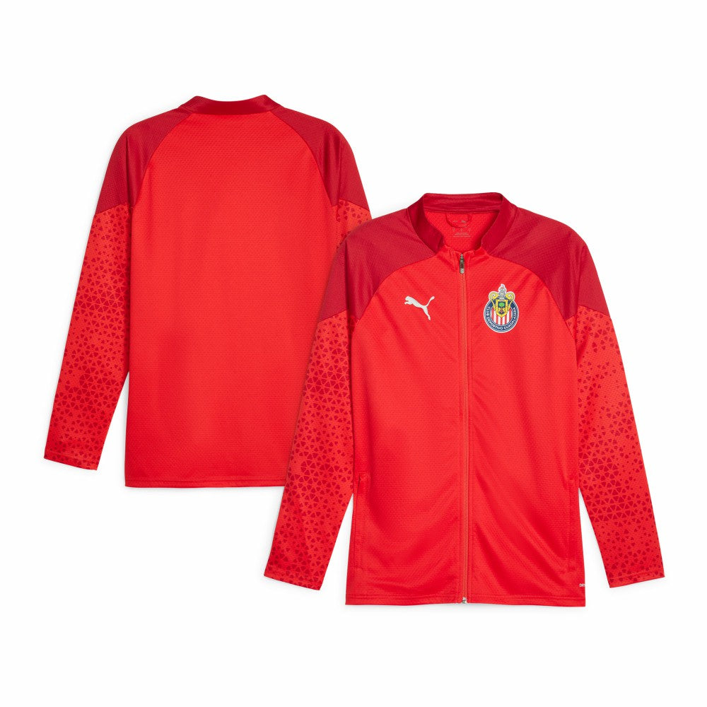 Chivas 2023/24 Full-Zip Training Top Discount - Red