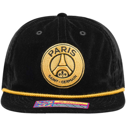 Paris Saint-Germain Snow Beach Adjustable Hat on sale - Black