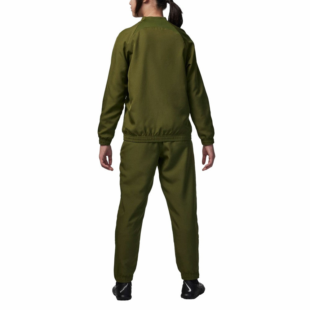 Paris Saint-Germain Jordan Brand Youth 2023/24 Strike Full-Zip Track Jacket on sale - Olive