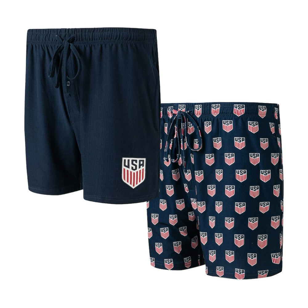 USMNT Concepts Sport Gauge Two-Pack Shorts Set for sale - Navy