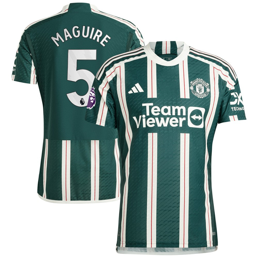 Harry Maguire Manchester United 2023/24 Away Player Jersey Discount - Green