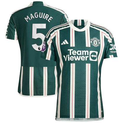 Harry Maguire Manchester United 2023/24 Away Player Jersey Discount - Green