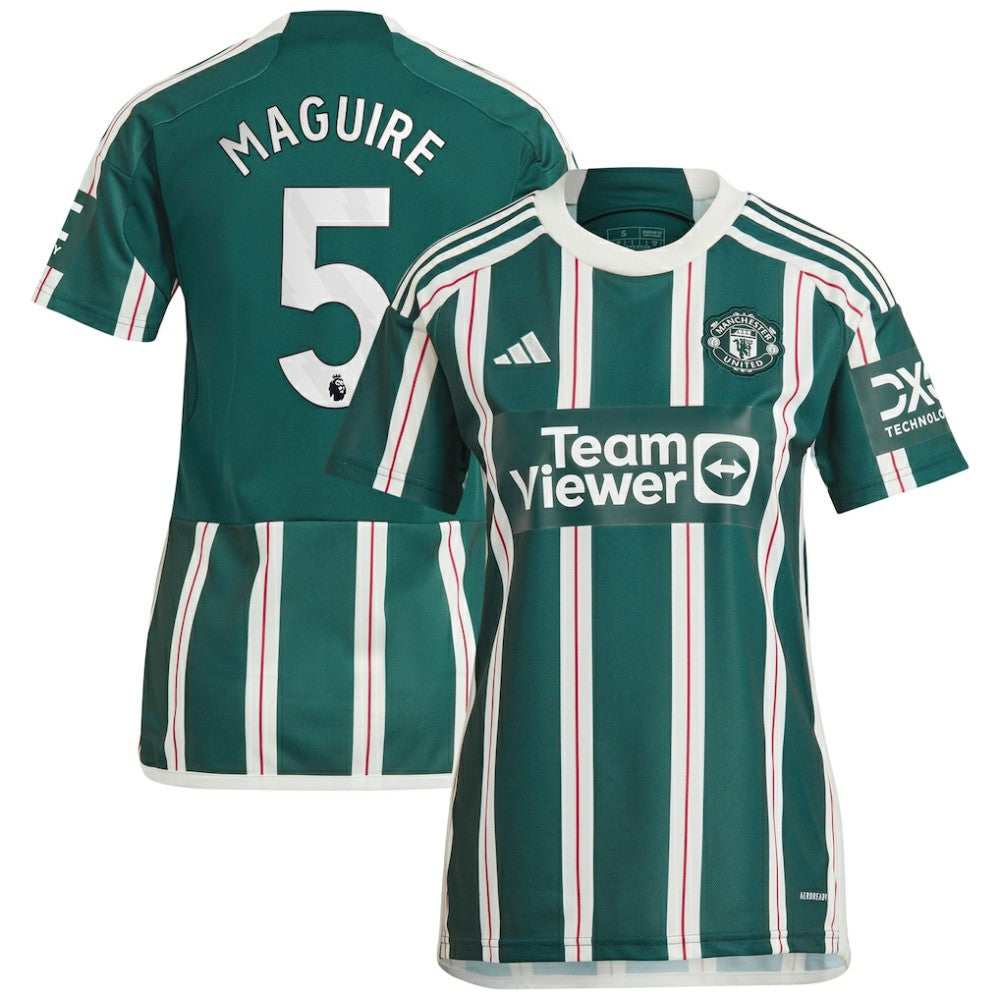 Harry Maguire Manchester United Women's 2023/24 Away Replica Player Jersey Discount - Green