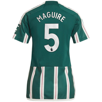 Harry Maguire Manchester United Women's 2023/24 Away Replica Player Jersey Discount - Green