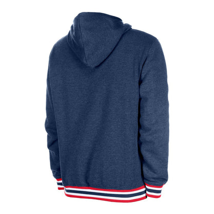 USMNT 5th & Ocean by New Era Throwback Fleece Pullover Hoodie for sale - Navy