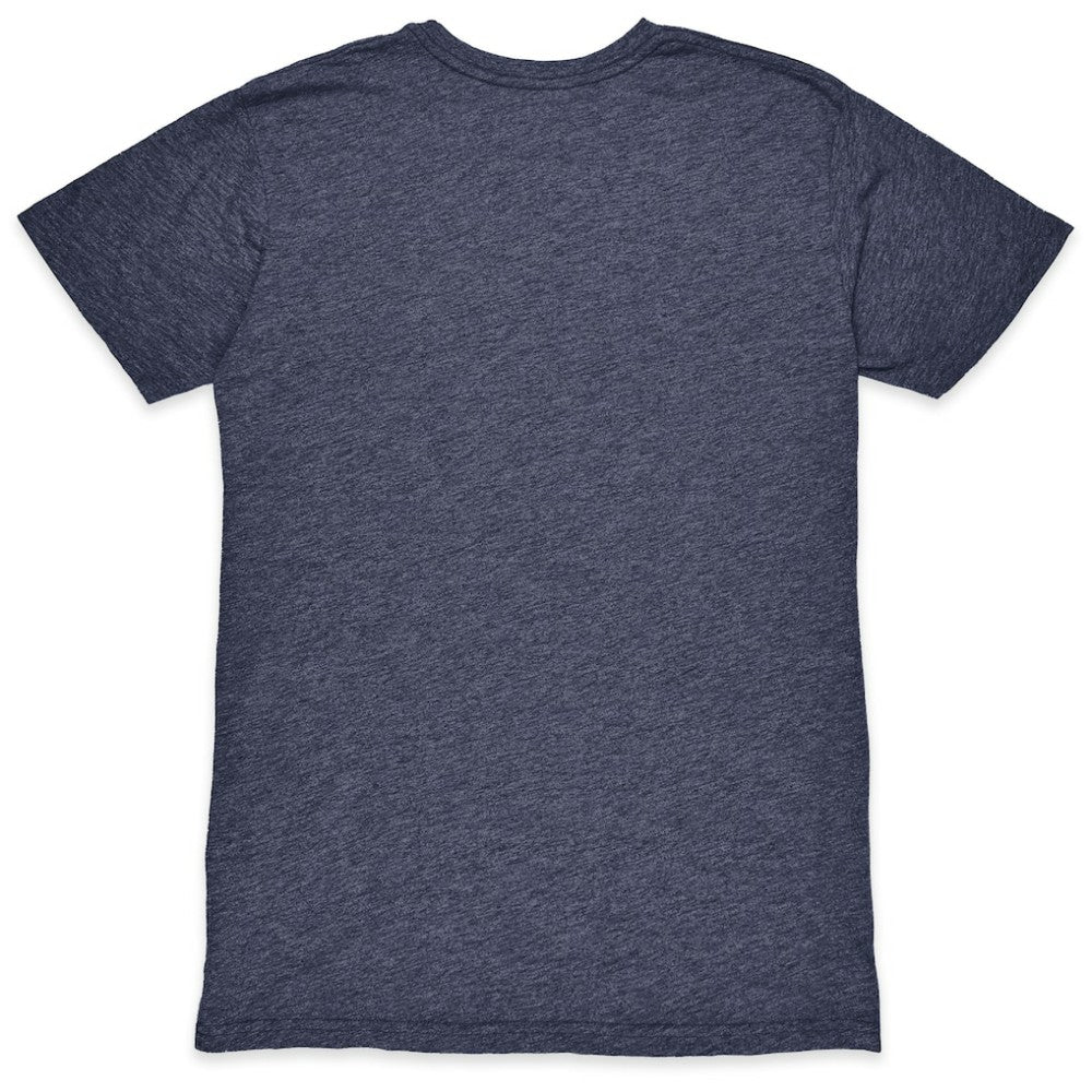 Manchester City Color Crest Twisted Tri-Blend T-Shirt Discount - Heather Navy
