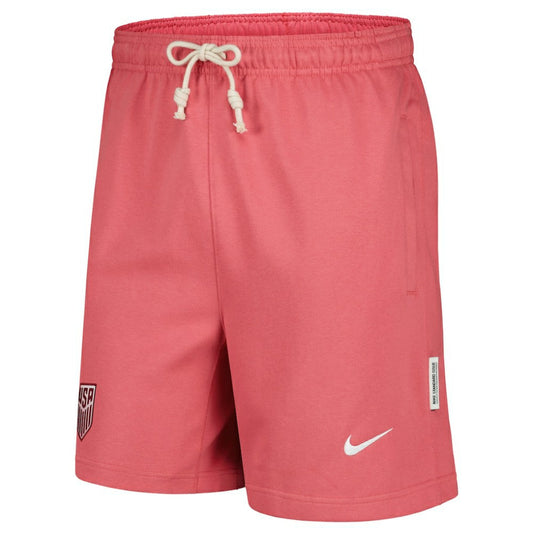 USMNT Standard Issue Fleece Performance Shorts on sale - Pink