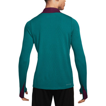 Paris Saint-Germain 2024/25 Advance Strike Drill Performance Quarter-Zip Top on sale - Teal