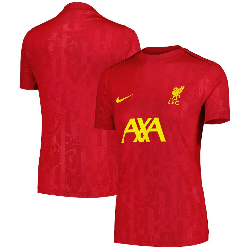 Liverpool Women's 2024/25 Academy Pro Pre-Match Top Discount - Red